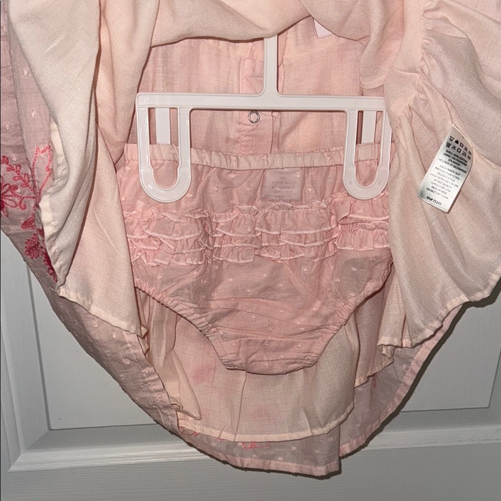 Pink Embellished Ruffled Sundress - Picture 5 of 11